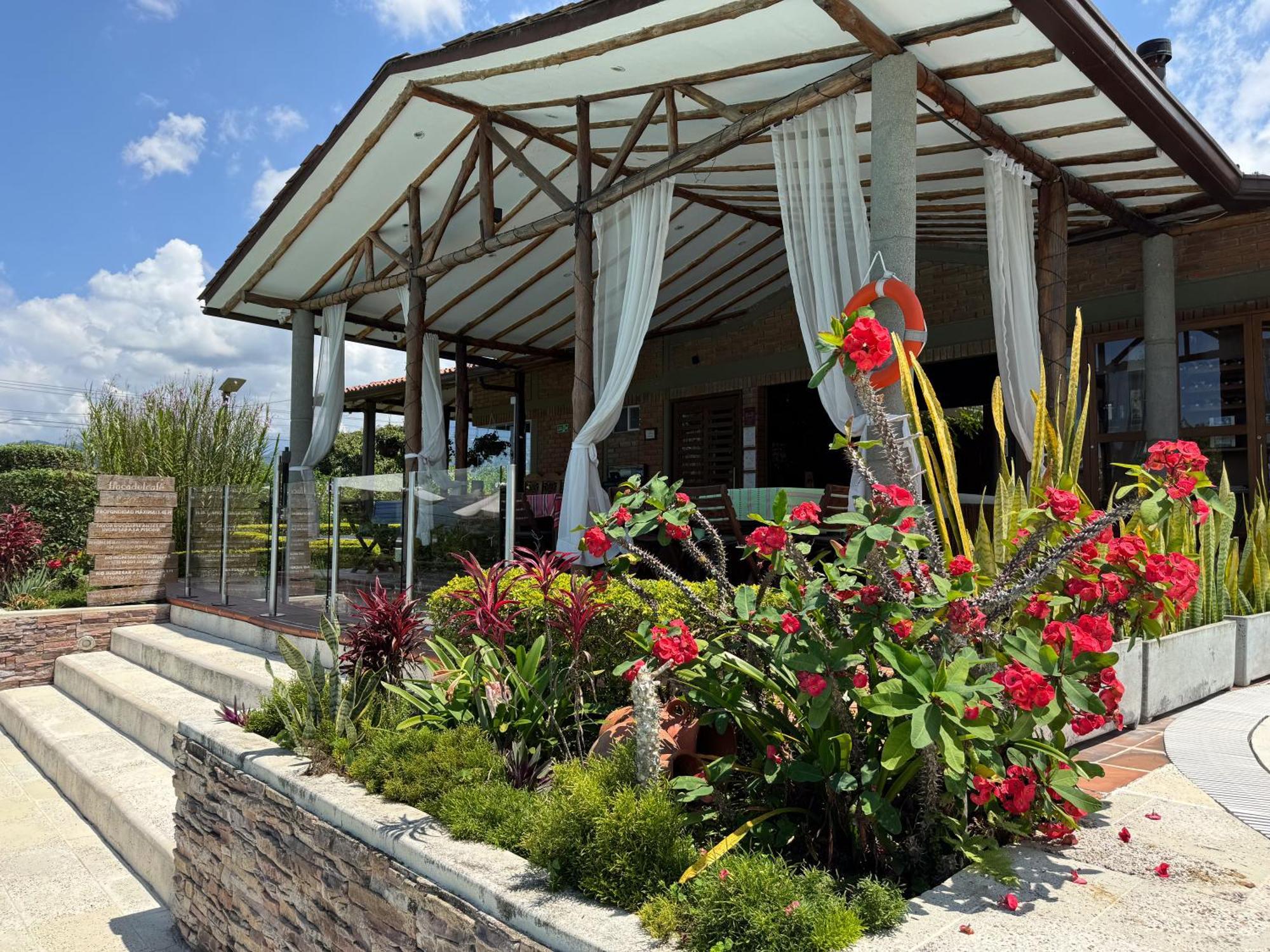 Finca Del Cafe - Casa Typica Santa Rosa de Cabal Dış mekan fotoğraf